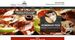 Desktop Screenshot of mrstpizza.com